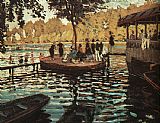 Claude Monet La Grenouillere painting